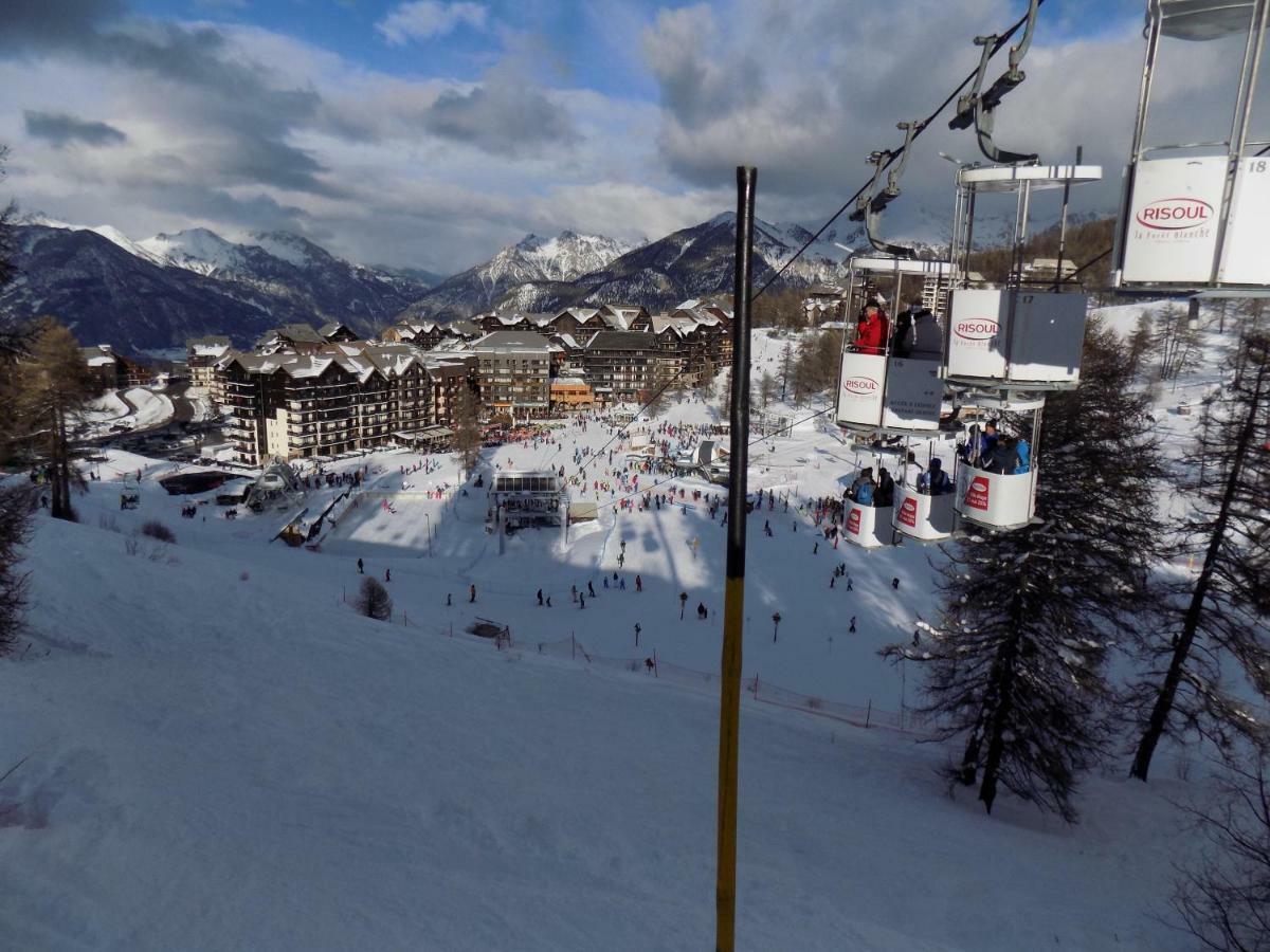 Appart 4 P Pied Des Pistes Risoul 1850 Екстериор снимка
