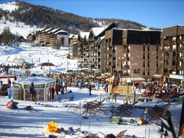 Appart 4 P Pied Des Pistes Risoul 1850 Екстериор снимка